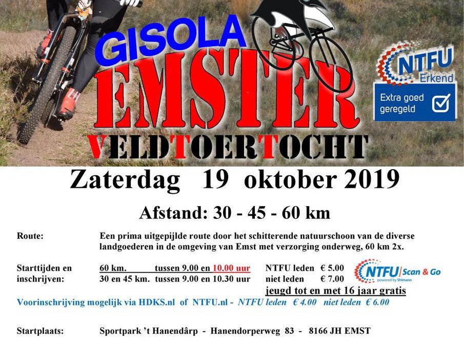 Gisola Emster Veldtoertocht 2019